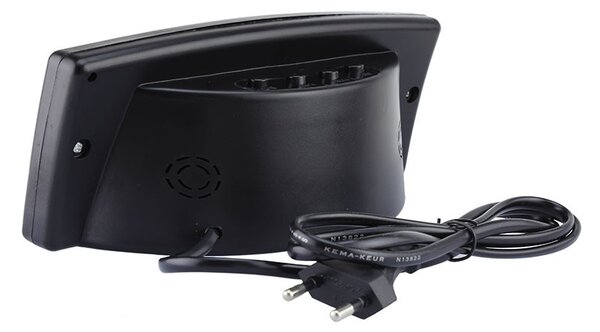 Ceas birou afisaj LED rosu, calendar, alarma, format AM/PM, Caixing