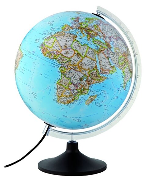 Glob geografic iluminat Carbon Clasic, 30 cm, National Geographic