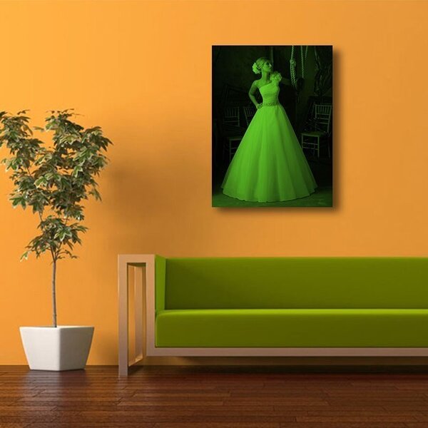 Tablou fosforescent canvas, luminos in intuneric personalizabil cu imaginea ta