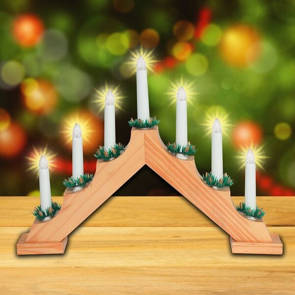 Lumanari decorative de Craciun, becuri tip flacara, Home