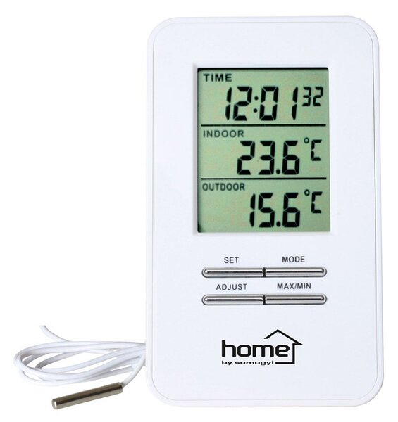 Statie meteo digitala, interior si exterior, ceas cu alarma inclus, Home