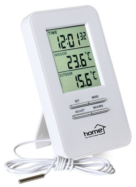 Statie meteo digitala, interior si exterior, ceas cu alarma inclus, Home