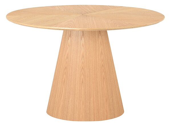 Masa rotunda de dining ANGEL 120x120 cm, decor stejar