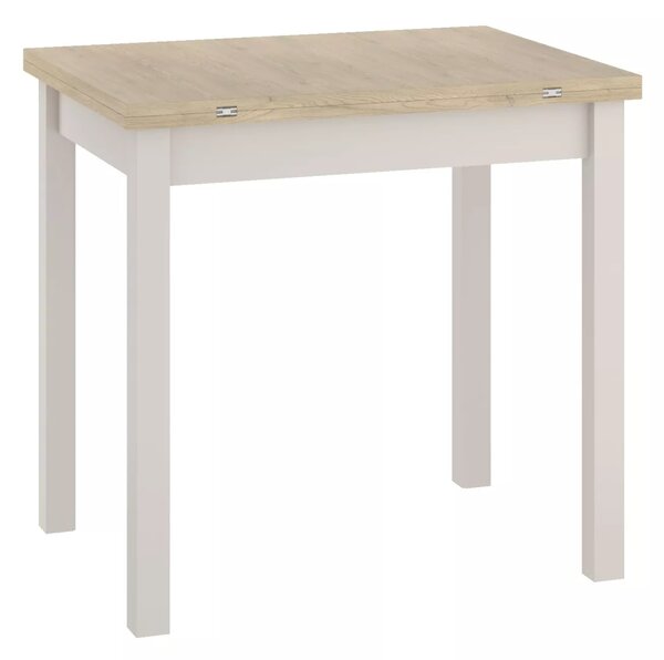 Masa extensibila de dining FLIP 80(160)X80 cm, stejar Cremona Torro/casmir