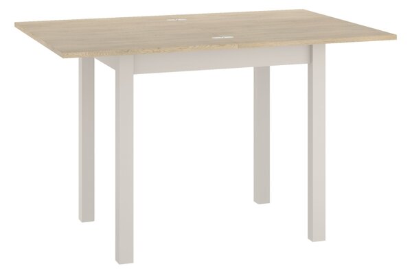 Masa extensibila de dining FLIP 80(160)X80 cm, stejar Cremona Torro/casmir