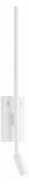 Aplică de perete TORCH LED 6W/230V + LED 3W, alb