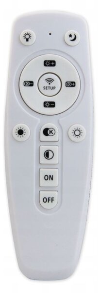 Aplica LED SMD 36W, telecomanda, culoare lumina ajustabila 3000K-6500K, 45x45 cm