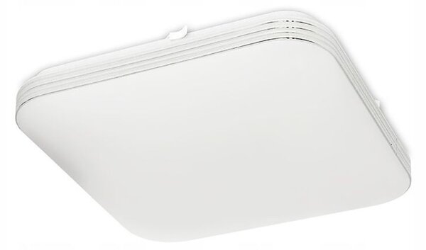 Plafoniera LED 24W, aplica lumina neutra 4000K, 30x30 cm, 1680lm, protectie IP44