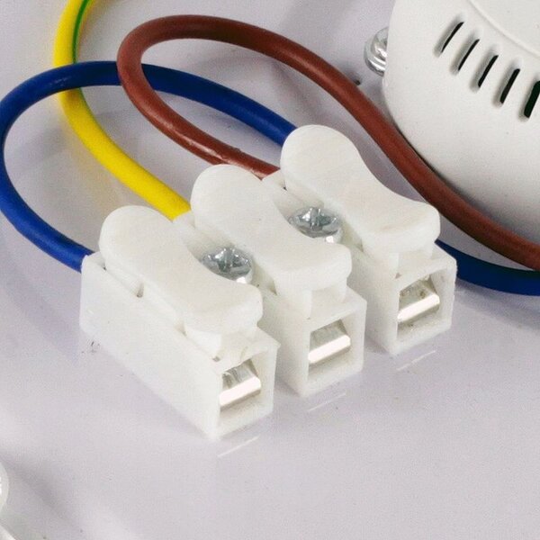 Plafoniera LED 24W, aplica lumina neutra 4000K, 30x30 cm, 1680lm, protectie IP44