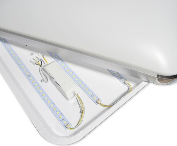Aplica LED SMD 36W, telecomanda, culoare lumina ajustabila 3000K-6500K, 45x45 cm