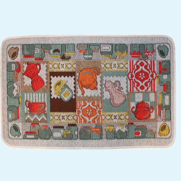 Covoras de bucatarie tapetto homs,80x50 cm,10378
