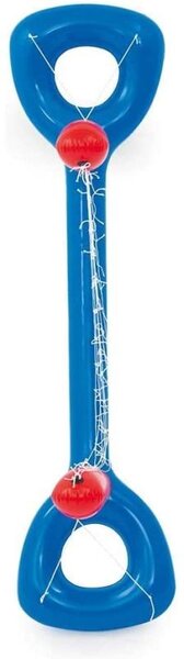 Set volei pentru piscina, fileu si minge gonflabile, 244x64 cm, material vinil
