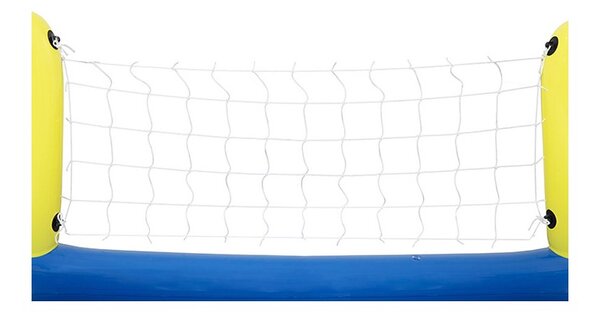 Fileu de volei pentru piscina, minge gonflabila inclusa, 244x64 cm