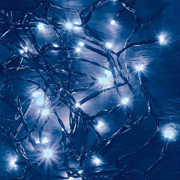 Instalatie luminoasa pentru interior, 50 LED-uri, lungime ghirlanda 4 m, diverse culori
