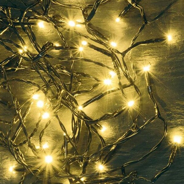 Instalatie luminoasa pentru interior, 50 LED-uri, lungime ghirlanda 4 m, diverse culori