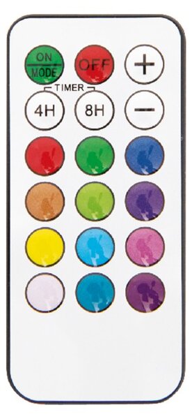 Ghirlanda microLED RGB cu telecomanda, lungime 10 m, USB, 12 efecte luminoase, timer