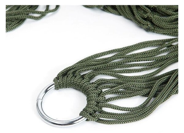 Hamac impletit 200x80 cm, pentru o persoana, maxim 100 kg