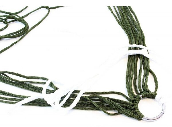 Hamac impletit 200x80 cm, pentru o persoana, maxim 100 kg