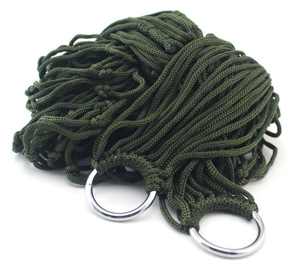 Hamac impletit 200x80 cm, pentru o persoana, maxim 100 kg