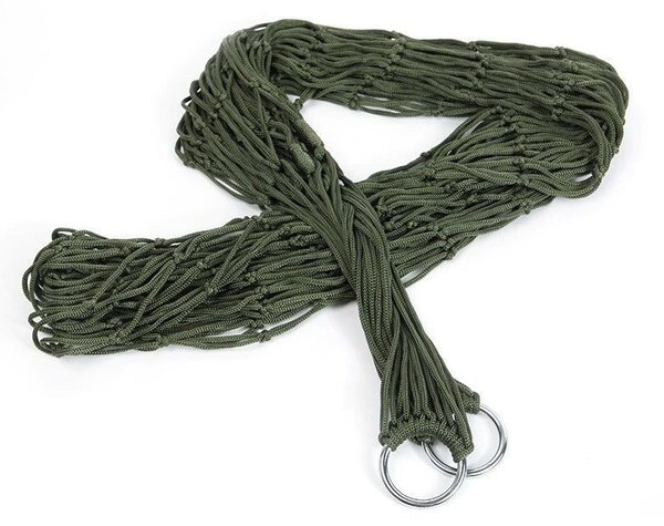 Hamac impletit 200x80 cm, pentru o persoana, maxim 100 kg