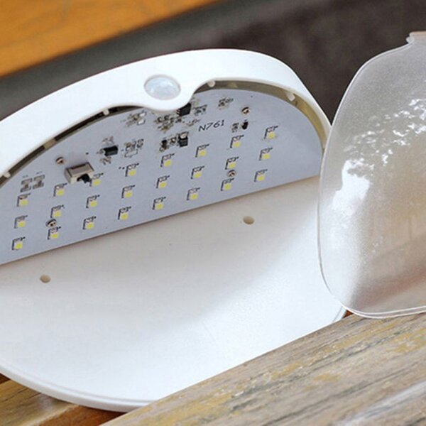 Aplica decorativa LED SMD, incarcare solara, 200 lm, protectie IP65