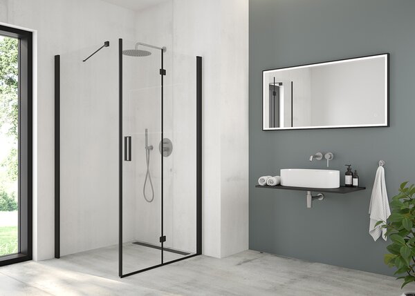 Oltens Langan rigolă duș 60 cm negru 30005300