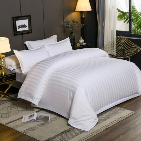 LENJERIE PAT DAMASC 80% BUMBAC – O PERSOANĂ HORECA LINE