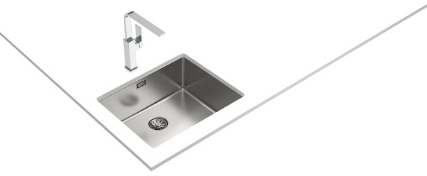 Teka Be Linea chiuveta din oțel cu sifon 54x44 cm 115000065