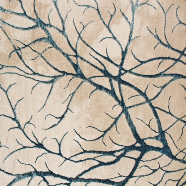 Covor Modern Living , Dormitor Dreptunghiular Elif KL8385AL Albastru (Alege dimensiunea: 60X130 cm)