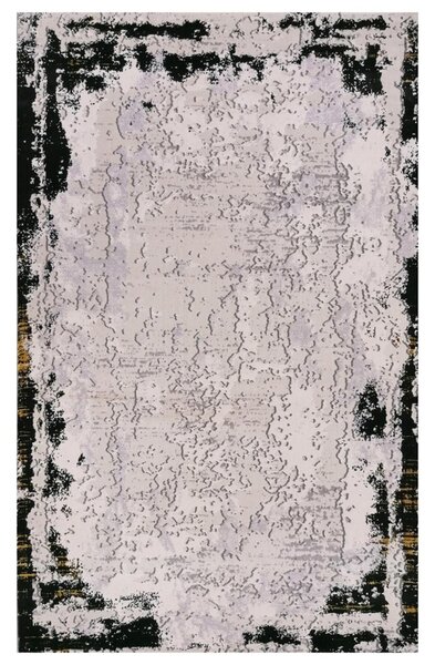 Covor Modern Living , Dormitor Dreptunghiular Antic 7557AL Antracit (Alege dimensiunea: 60 x 130)