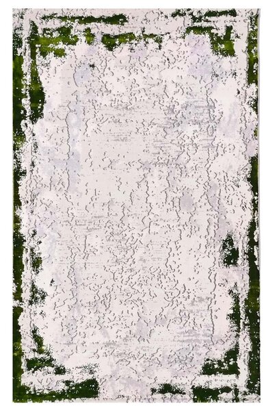 Covor Modern Living , Dormitor Dreptunghiular Antic 7557AL Verde (Alege dimensiunea: 60 x 130)