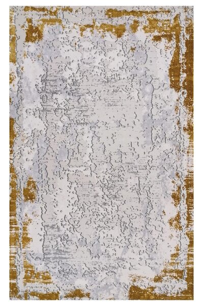Covor Modern Living , Dormitor Dreptunghiular Antic 7557CL Galben (Alege dimensiunea: 60 x 130)