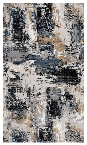 Covor Modern Living, Dormitor Dreptunghiular Ovidiu 2342B Antracit (Alege dimensiunea: 60 x 130)