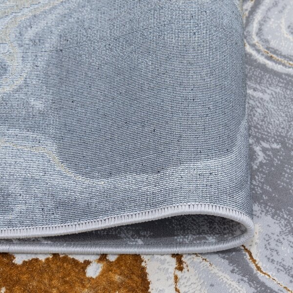 Covor Modern Living, Dormitor Dreptunghiular Royal River 7367A Galben Gold (Alege dimensiunea: 100 x 200)