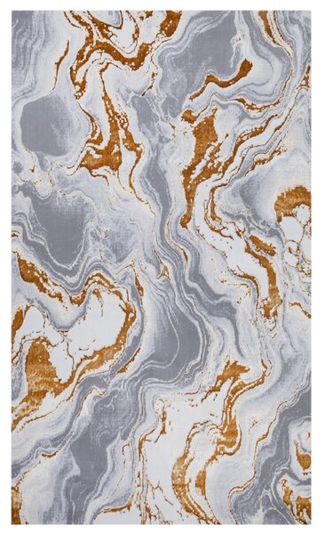 Covor Modern Living, Dormitor Dreptunghiular Royal River 7367A Galben Gold (Alege dimensiunea: 100 x 200)