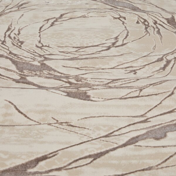 Covor Modern Living , Dormitor Dreptunghiular Elif F353A Crem (Alege dimensiunea: 60X130 cm)