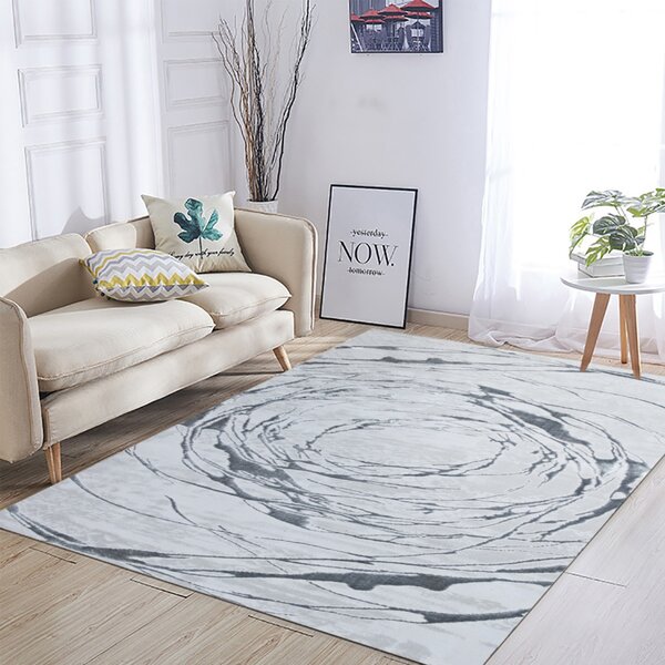 Covor Modern Living , Dormitor Dreptunghiular Elif F353A Gri (Alege dimensiunea: 60 x 130)