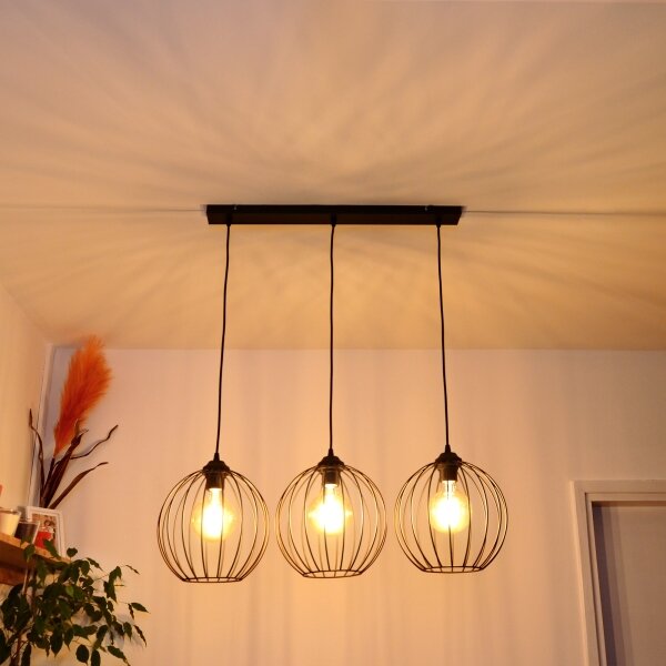 Lustră LED pe cablu MERCURE 3xE27/15W/230V
