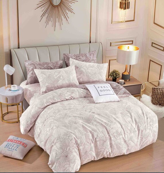 Lenjerie pat dublu, 6 Piese, Finet Premium