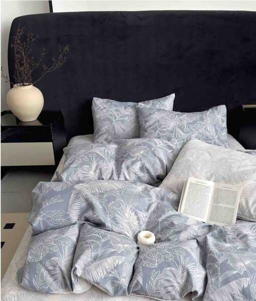 Lenjerie pat dublu, 6 Piese, Finet Premium