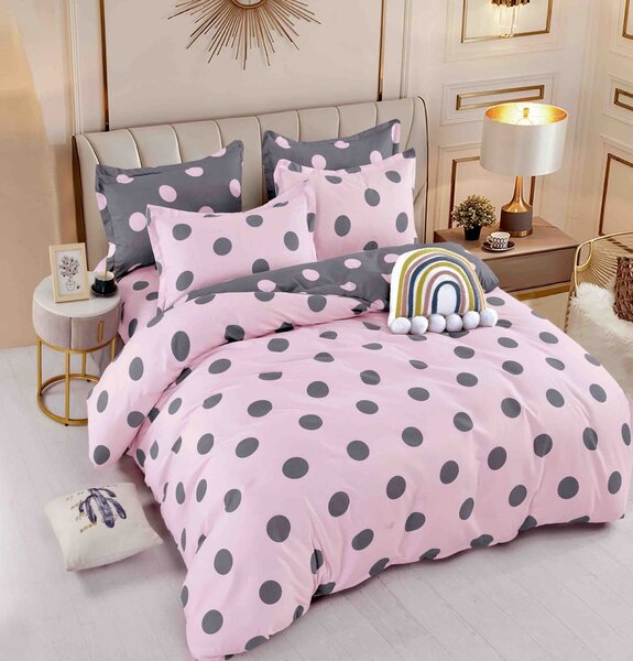 Lenjerie pat dublu, 6 Piese, Finet Premium