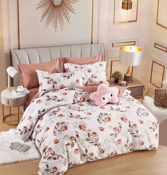 Lenjerie pat dublu, 6 Piese, Finet Premium