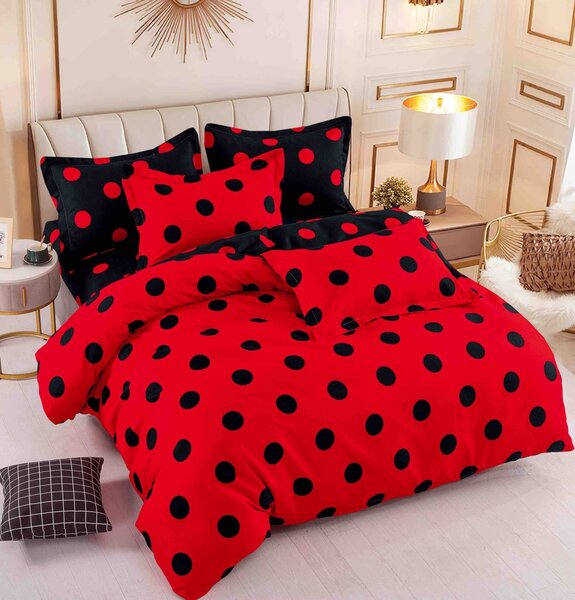 Lenjerie pat dublu, 6 Piese, Finet Premium