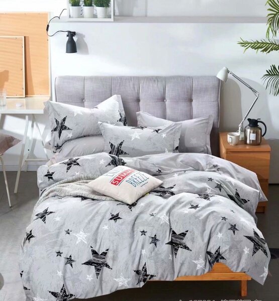 Lenjerie pat dublu, 6 Piese, Finet Premium