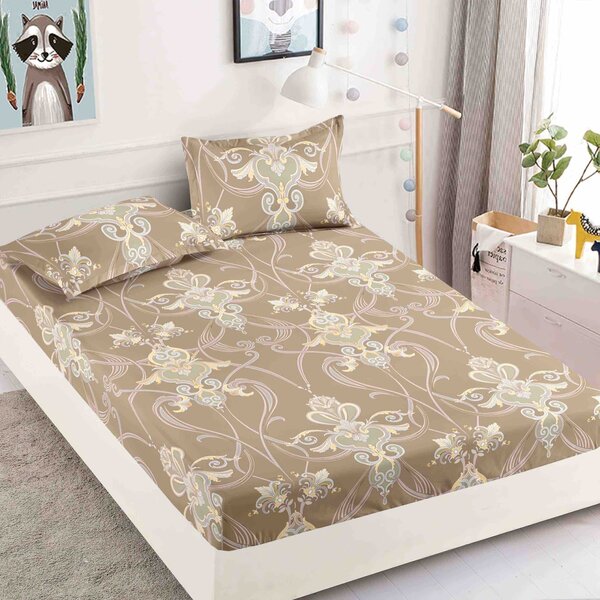Huse de pat, 3 Piese, Finet cu elastic 180x200