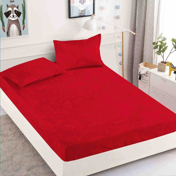 Huse de pat, 3 Piese, Finet cu elastic 180x200