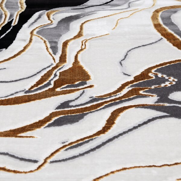 Covor Modern Living , Dormitor Dreptunghiular Marble 0916A (Alege dimensiunea: 60 x 130)