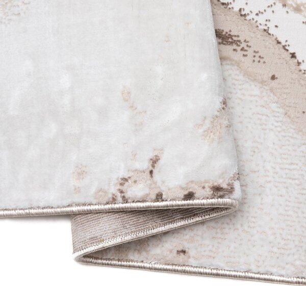 Covor Modern Living , Dormitor Dreptunghiular Eliza 0932A Crem (Alege dimensiunea: 60X130 cm)