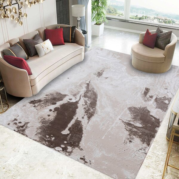 Covor Modern Living , Dormitor Dreptunghiular Eliza 0930A Crem (Alege dimensiunea: 60 x 130)