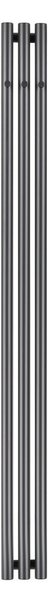 Oltens Stang calorifer de baie decorativ 180x15 cm grafit 55011400